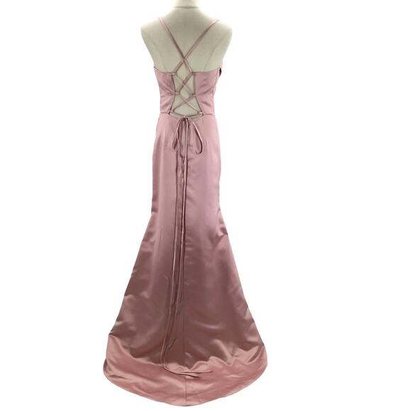 Elegant Pink Maxi Dress - Picture 2 of 7